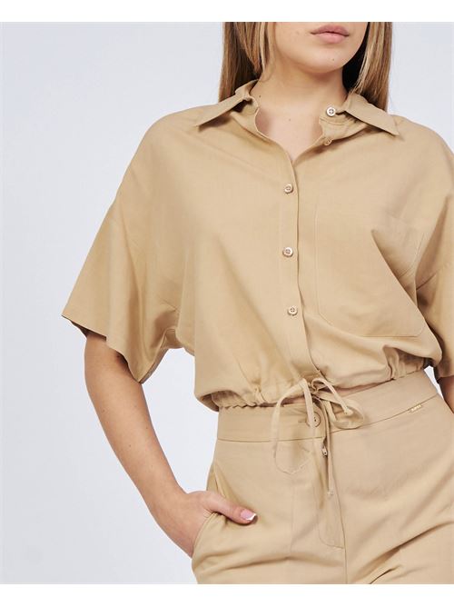 Short sleeve shirt with chest pocket HANNY DEEP | F876XBCCA1666ADUNE